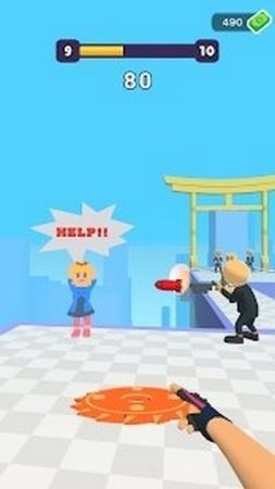 切片飞盘大战 截图2