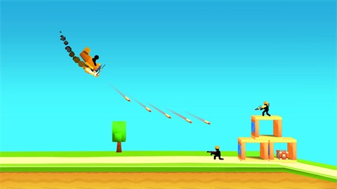 飞机空中轰炸机游戏 截图4