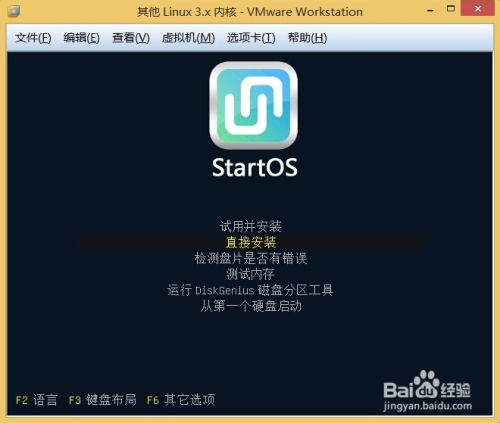 虚拟机中如何安装StartOS操作系统？ 1