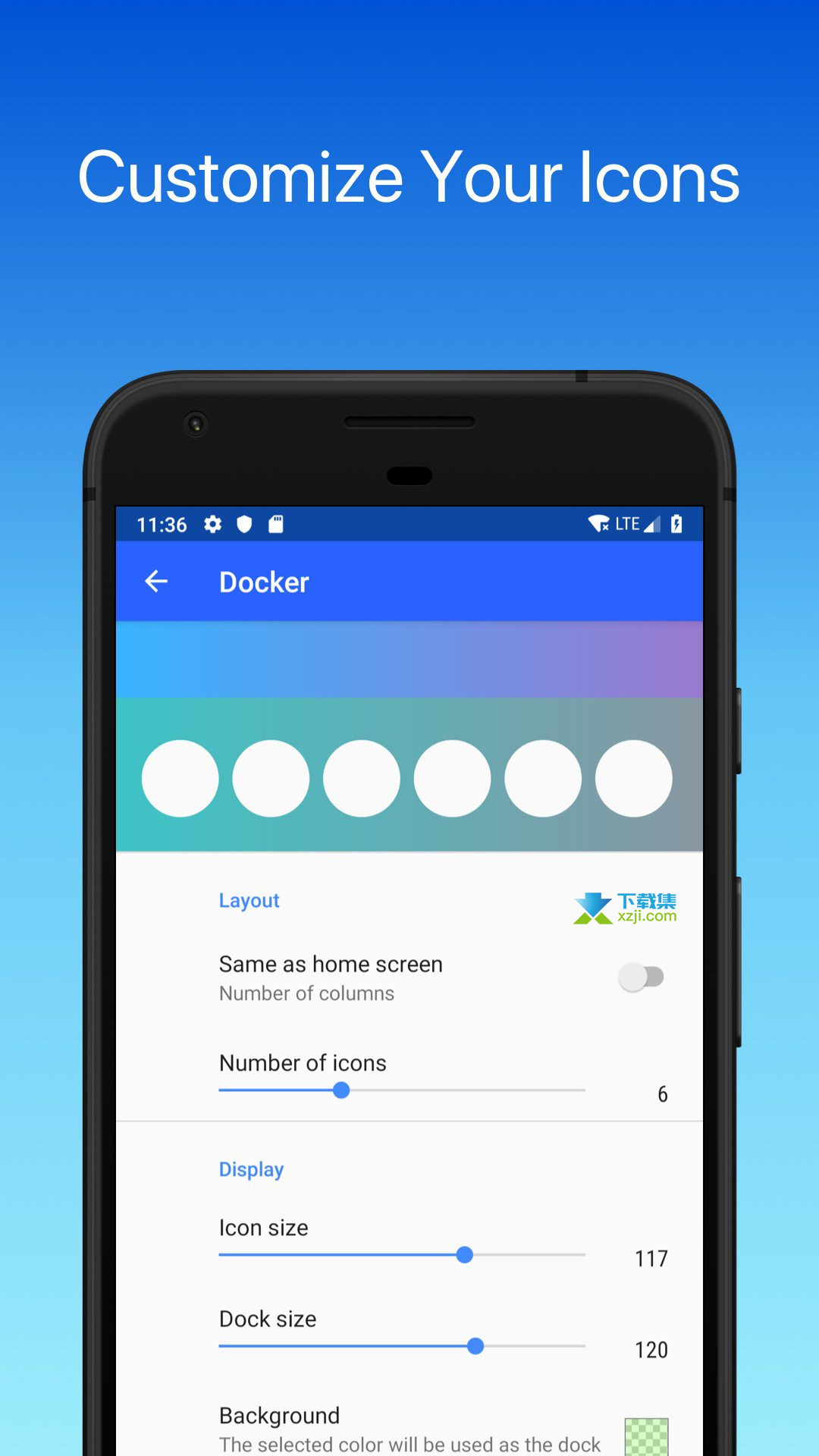 Alpha Hybrid Launcher阿尔法桌面app 1
