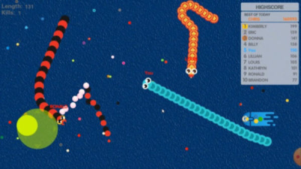 蠕动的贪吃蛇 1