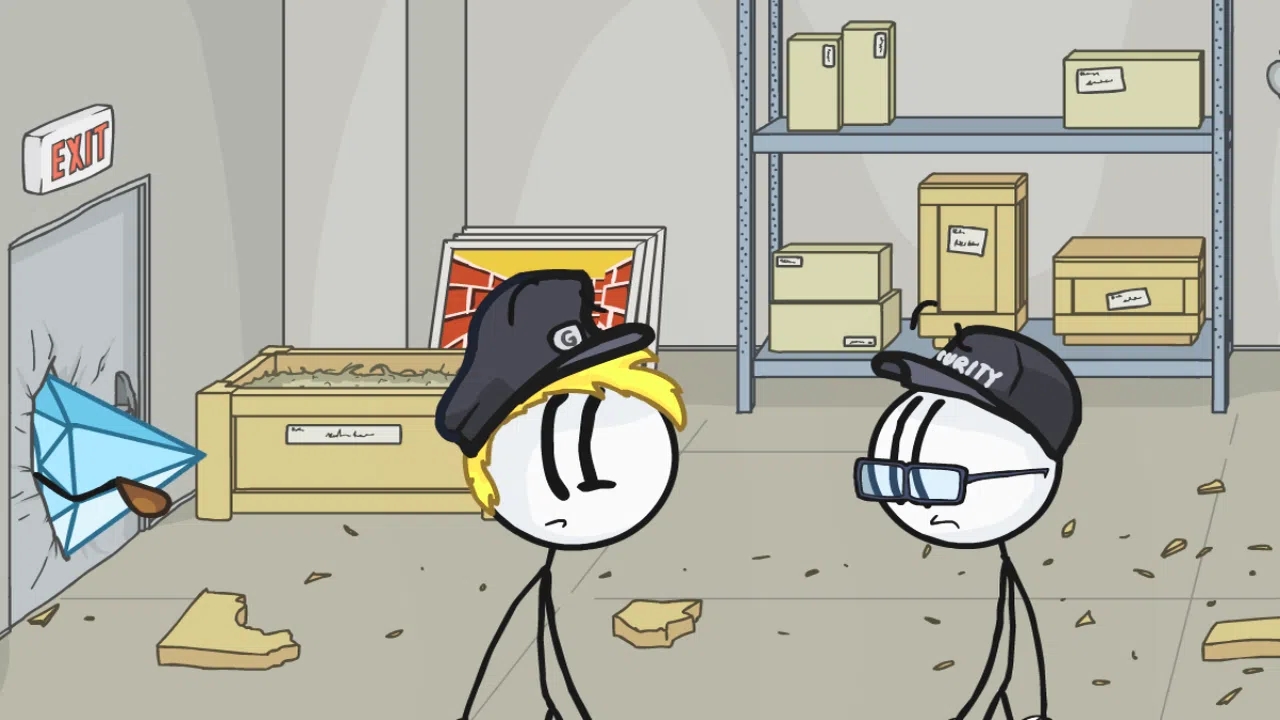 火柴人盗取钻石 1