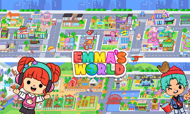 艾玛的世界 小镇游戏 截图3