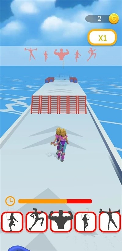 体操运动员酷跑 1