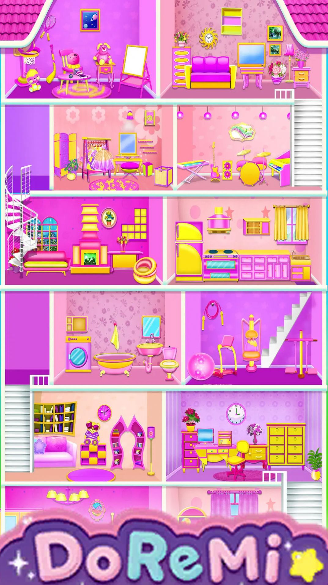 装扮小小公主城堡 1