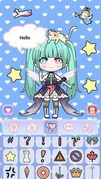 女生捏脸换装 1