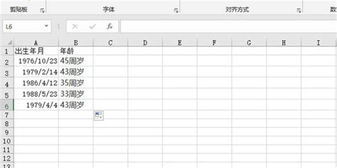 揭秘！Excel中轻松根据出生年月日计算年龄的技巧 1