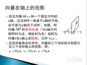 投影向量的具体计算公式详解 4