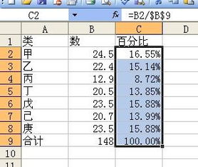 如何计算百分比？ 2