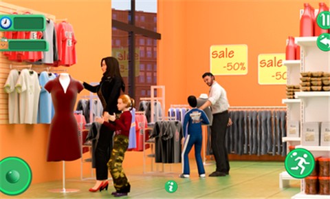 与妈妈一起超市购物 截图3