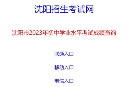 沈阳招生考试网高效登录指南 2