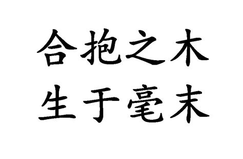 如何理解‘合抱之木，起于毫末’的深意？九层之台与千里之行，竟是如此开始？ 2