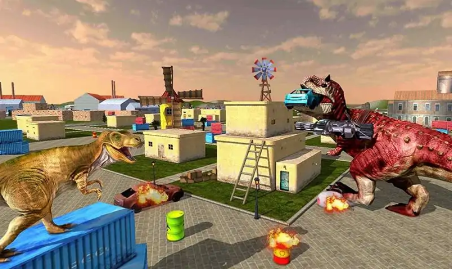 恐龙城市大战 截图2