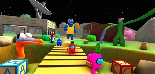 彩虹骗子幸存者3D 截图2