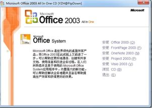 如何获取并安装Office 2003 3