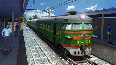 驾驶游戏模拟火车 1
