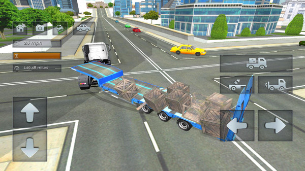 卡车司机模拟器游戏 截图1
