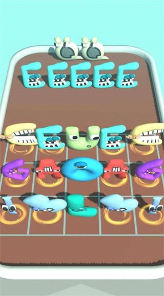 合并字母传奇跑酷 1