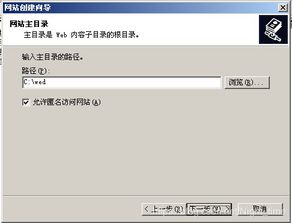 在Windows XP虚拟机中部署IIS服务器 3