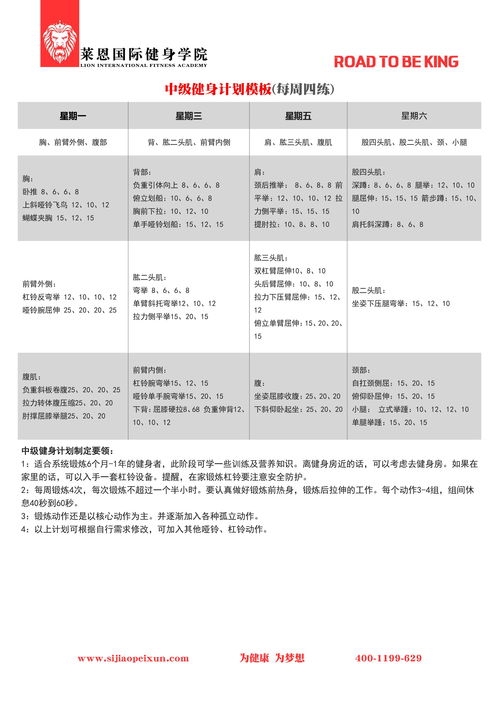 打造个性化NTC四周健身计划与策略 1