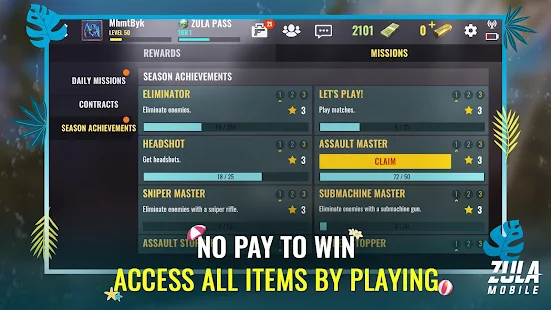 Zula Mobile(祖拉多人射击) 1