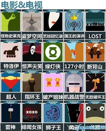 电影电视迷必备：疯狂猜图答案大揭秘 1
