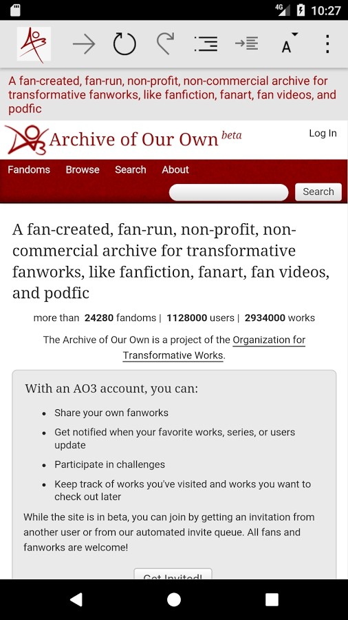 ao3阅读器 截图1