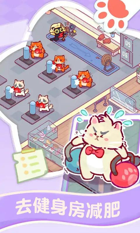 猫咪健身房游戏 截图4
