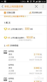 怎样查看手机本月（当天）流量使用情况？ 4
