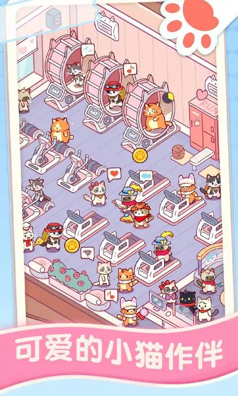 猫咪健身房游戏 截图2