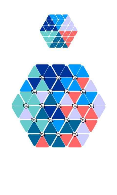 六色谜盘之旋转拼图 截图3