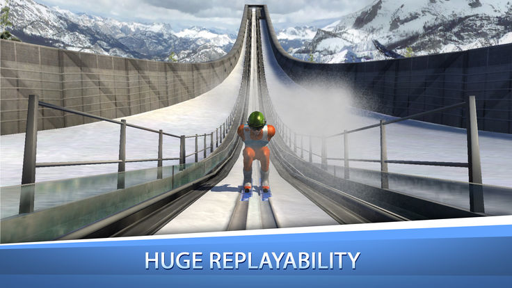 跳台滑雪模拟 截图2