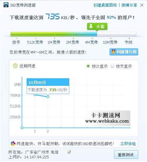 中国电信宽带测速教程：轻松查看网速 2