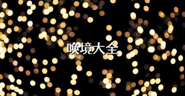 唤境大全
