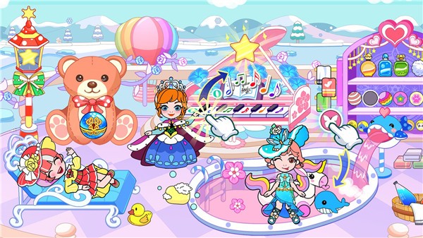 冰雪公主世界自由魔法屋 截图2