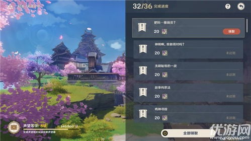 解锁原神稻妻声望：全面攻略大揭秘 2