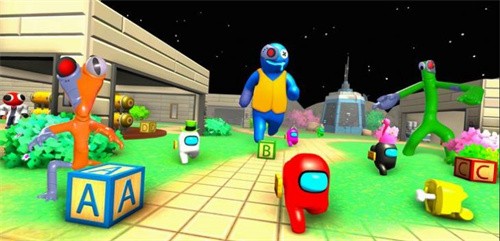 彩虹骗子幸存者3D 截图3