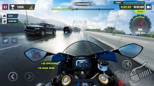 高速摩托模拟器游戏 1