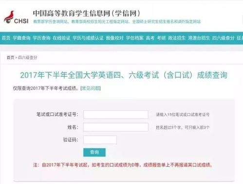 揭秘！四六级成绩查询全攻略，轻松掌握查询技巧 3
