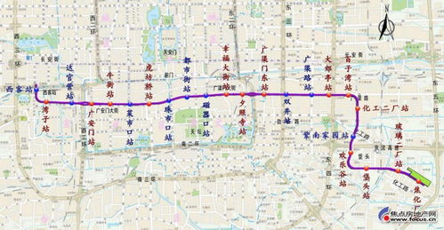 北京地铁14号线路图哪里有？【最新高清线路图速览】 1