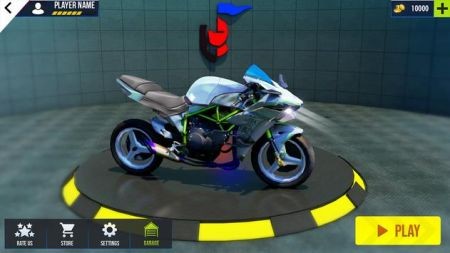 摩托交通赛车3D 1
