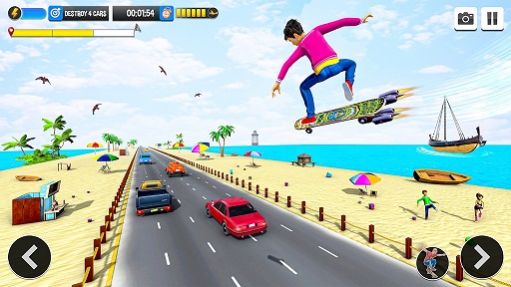 滑板跑酷模拟器游戏 1