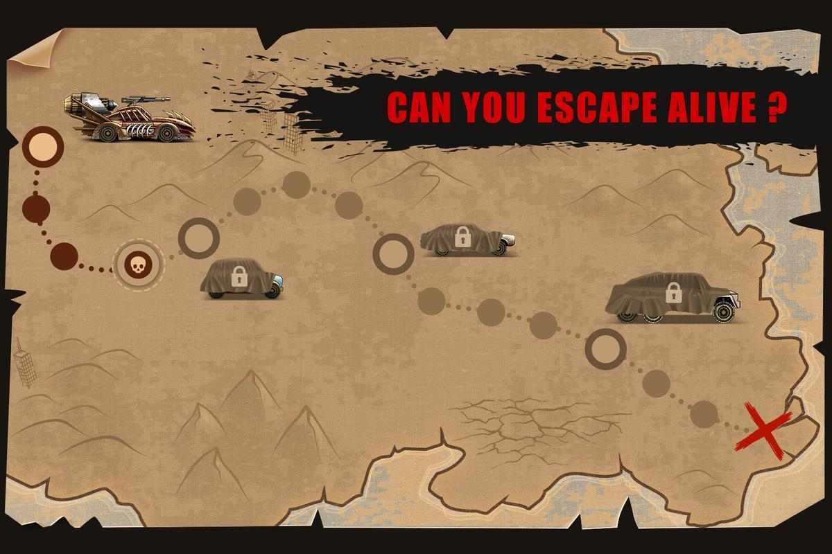 山地僵尸赛车最新版 截图2