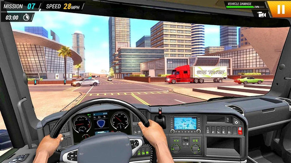城市卡车司机模拟器 截图2