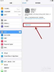 iPad轻松升级iOS系统的步骤指南 3