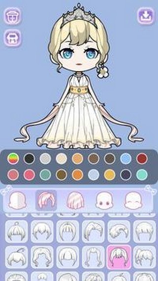 女生捏脸换装 截图3