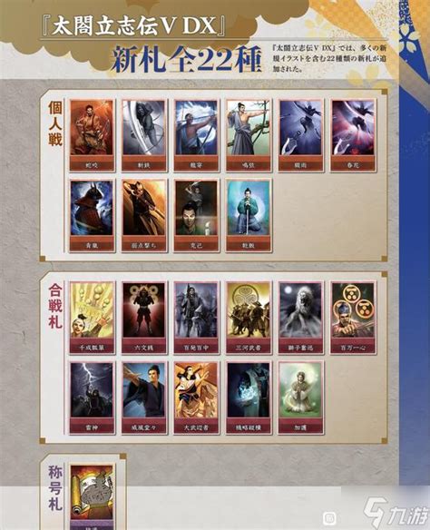 《太阁立志传5》深度攻略（二）：人物卡详解与心得分享 4