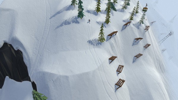 高山滑雪模拟器手游 截图1