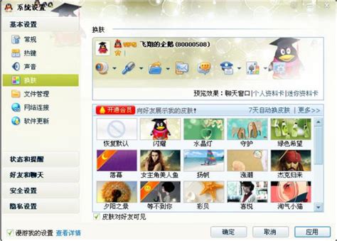更换QQ皮肤的方法与步骤 2