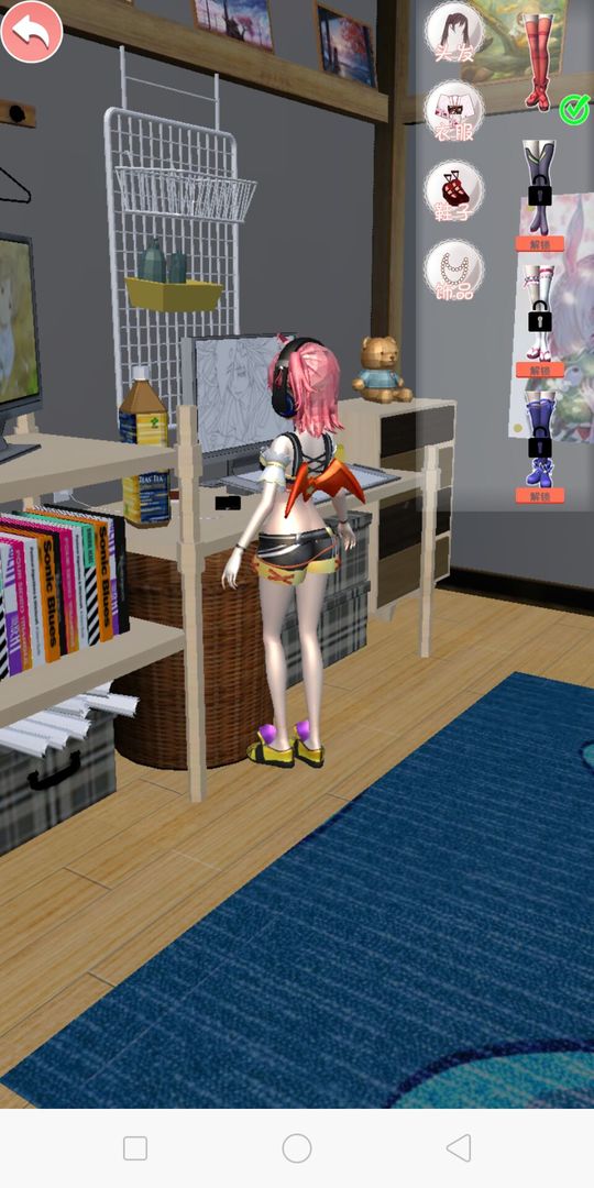 樱花校园二次元装扮 截图4